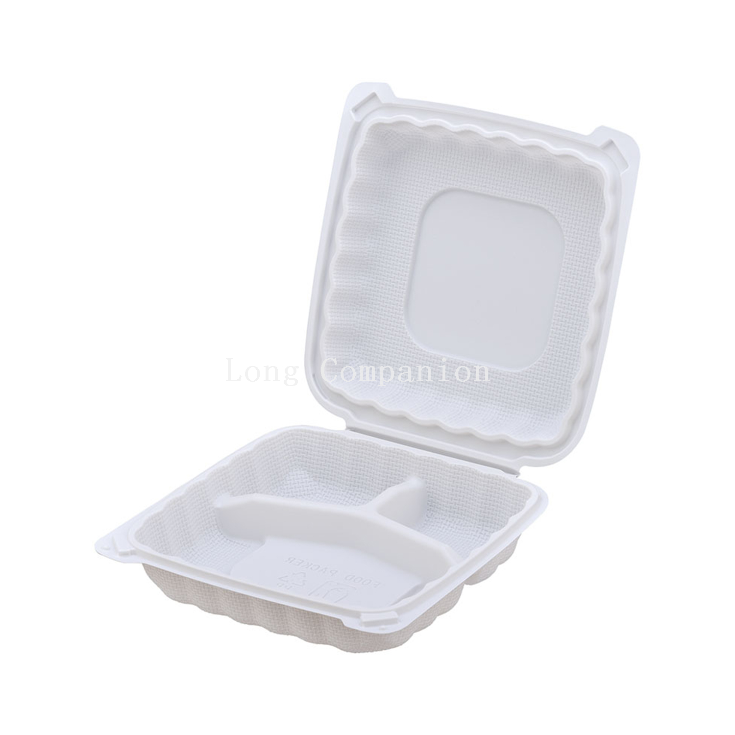 Disposable Lunch Box (50pc) (Black) 10-5/8 CK-8306